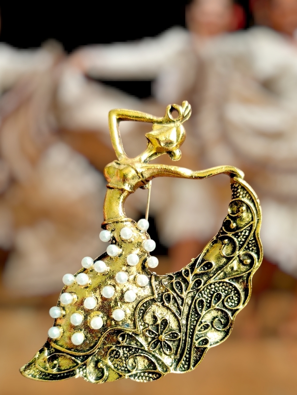 Spanish Dancer Brooch